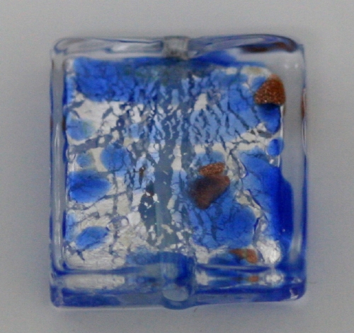 Murano Flat Square ( 0.75 x 0.75 in. ) # 07 - Click Image to Close